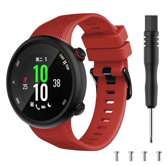 Garmin Forerunner 45S Strap Replacement | Silicone | 10 Colours