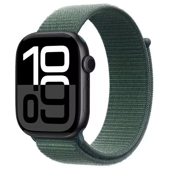 army green apple watch ultra nylon strap breathable