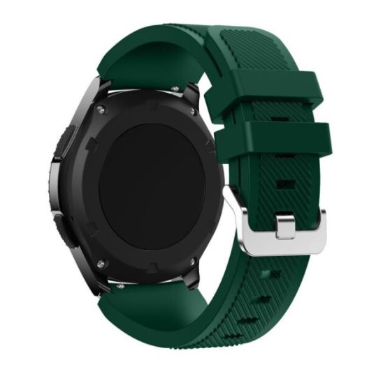 army green silicone-strap-for-oneplus-watch-2r-grooved