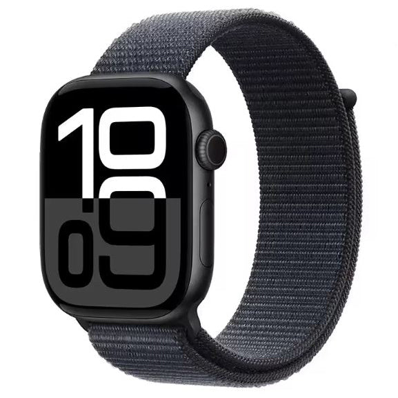 black nylon strap for apple watch ultra woven