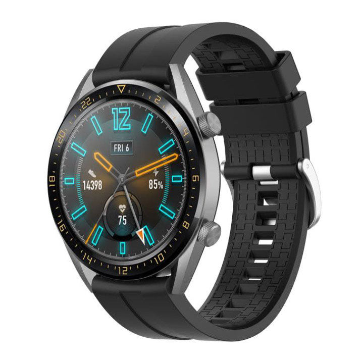 Band For Huawei Watch GT2 46mm Plain in black