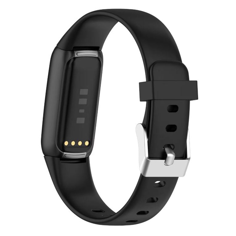 Fitbit Luxe Straps Replacement Silicone in black
