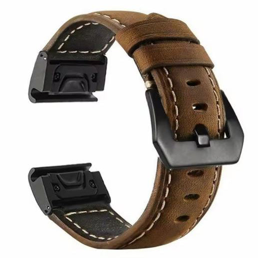 brown leather-strap-for-garmin-d2-delta-s