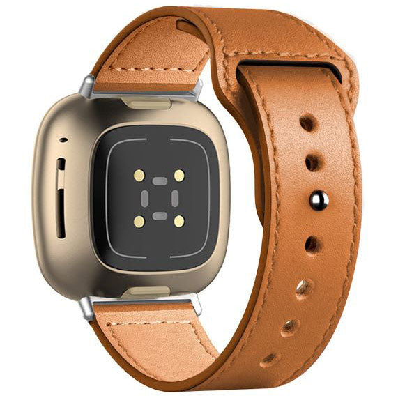 Fitbit Versa 3 Strap Leather One Size