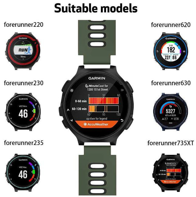 Plain Garmin Forerunner 620 Strap in Silicone