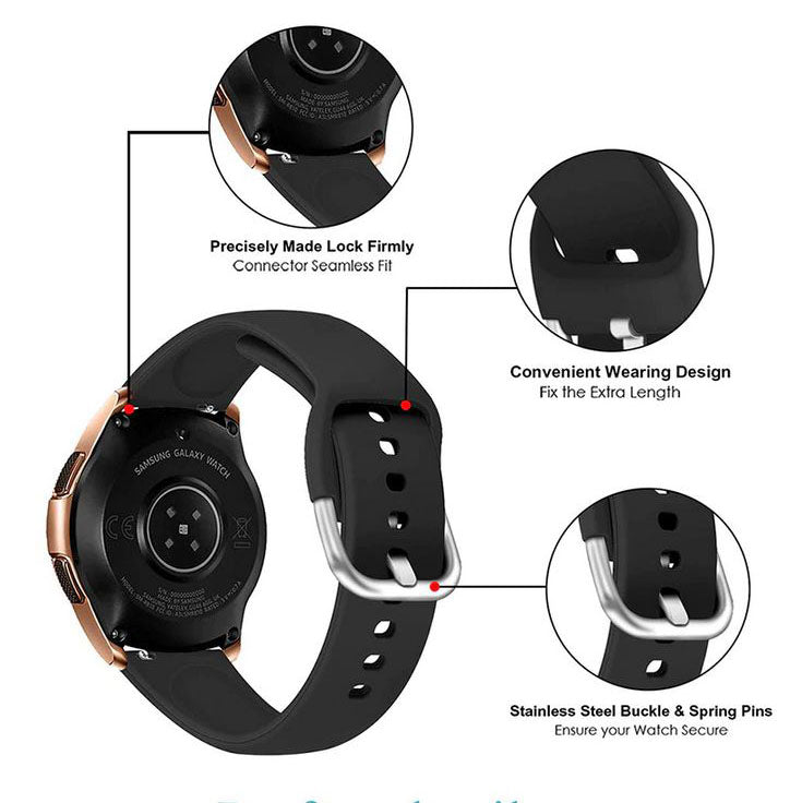 Buckle Strap Silicone Large Small Vivomove Sport