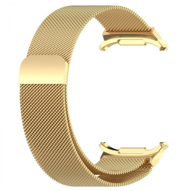 gold galaxy watch ultra milanese mesh steel strap
