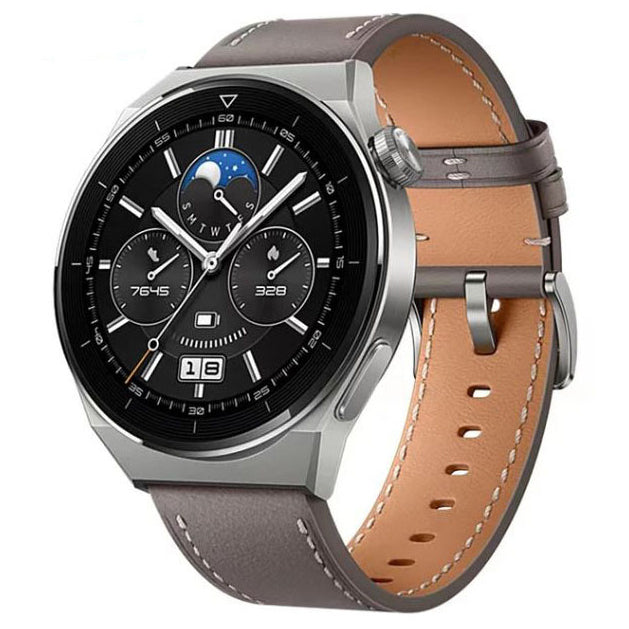 grey garmin 245 music leather strap upgrade