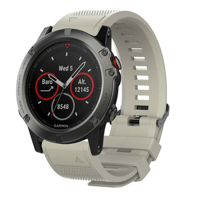 grey durable silicone band garmin foretrex 601
