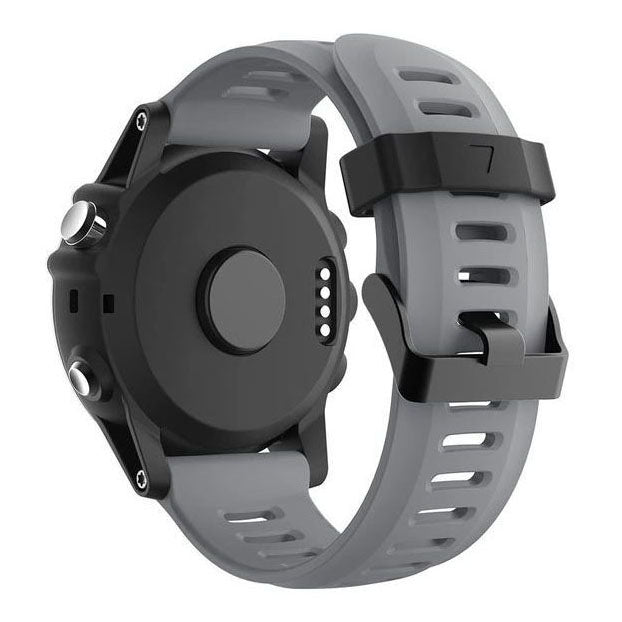 grey strap-for-garmin-foretrex-701-ballistic-silicone