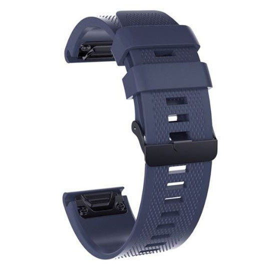 Midnight Blue durable silicone garmin descent mk1 watchband