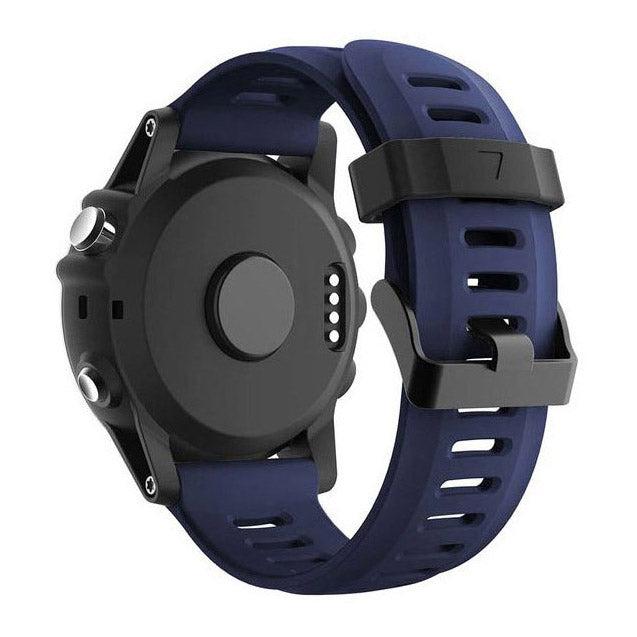 midnight blue durable garmin descent mk2 strap silicone