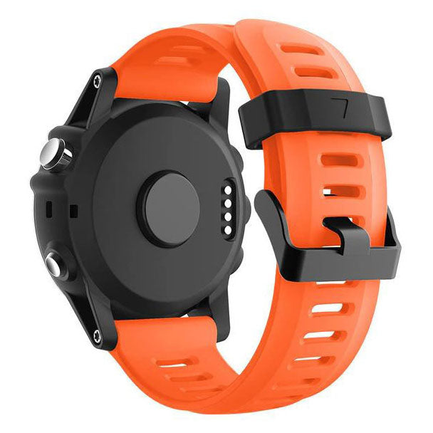 Plain Garmin Fenix 3 Strap in Silicone