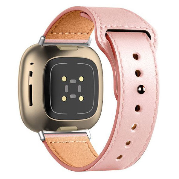 Fitbit Versa 3 Strap Leather One Size