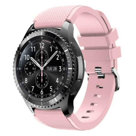 pink huawei-watch-2-classic-strap-grooved-design