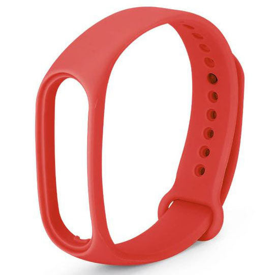 red amazfit band 5 strap premium style