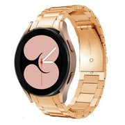 rose gold xiaomi-watch-s1-pro-steel-strap-closeup