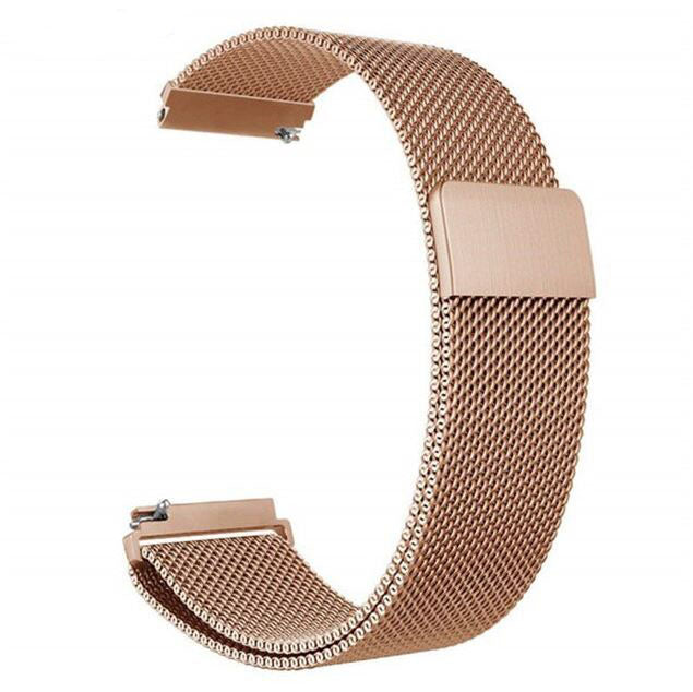Fitbit Sense Strap Metal in rose gold