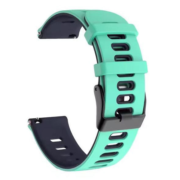 teal blue durable garmin vivoactive hr watch strap