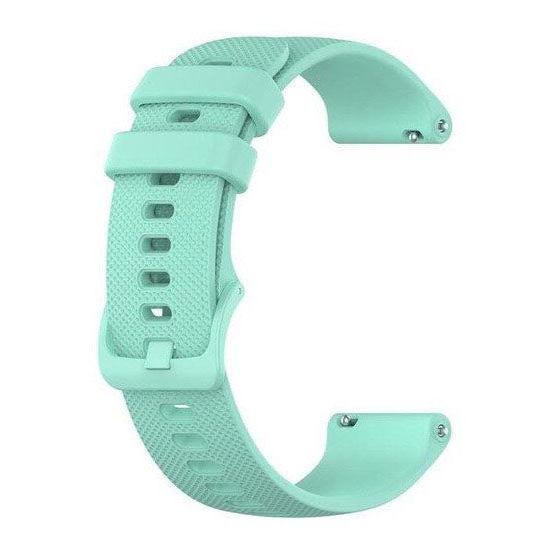 teal huawei watch gt 3 strap silicone texture