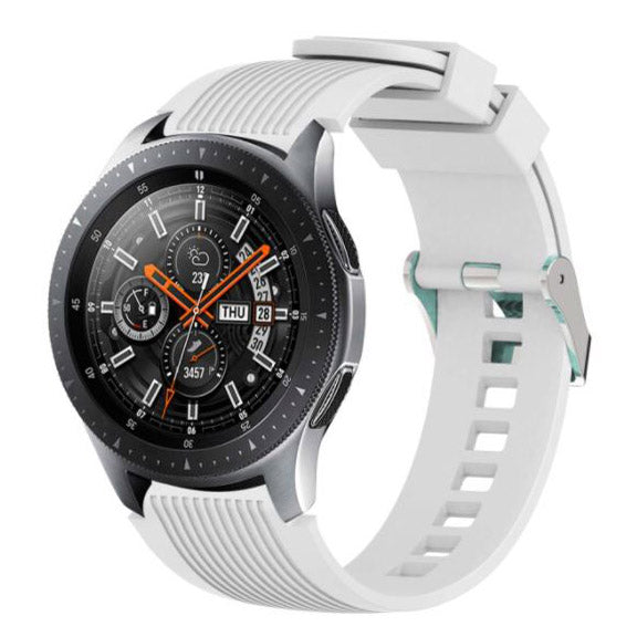 white oneplus-watch-2r-textured-silicone-strap