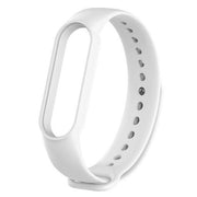 Pin & Tuck Strap Silicone One Size Mi Band 6 in white