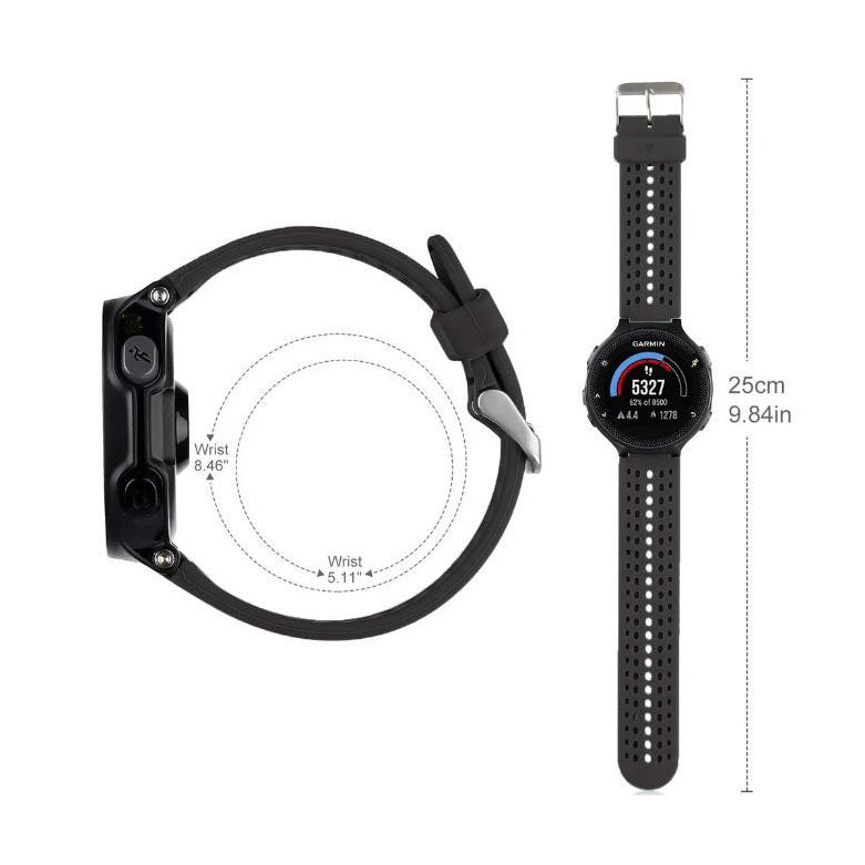 side view silicone strap for garmin approach s20
