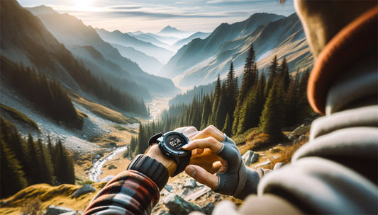 Adventuring outdoors with Garmin watch straps