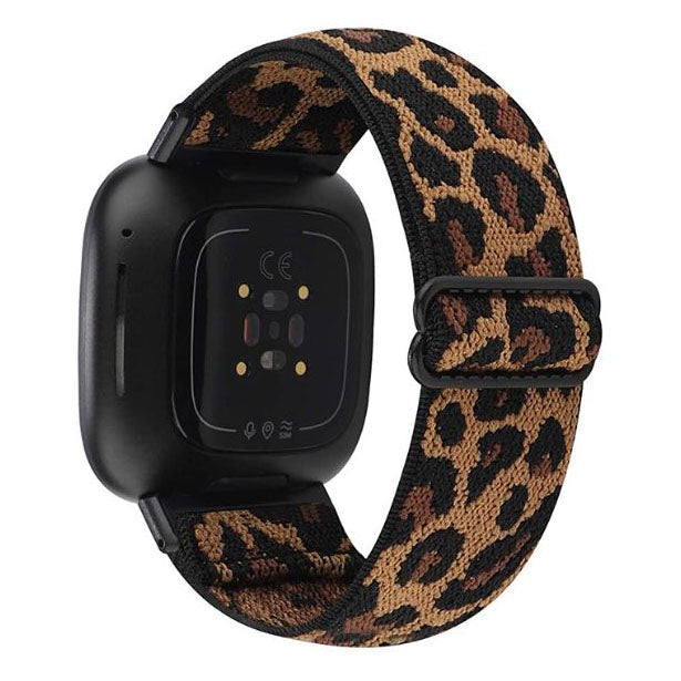Strap For Fitbit Versa 4 leopard print