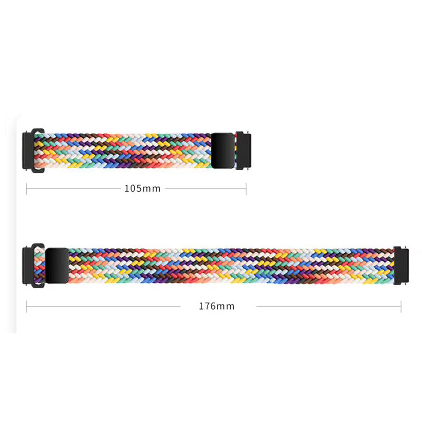 14mm watch wristband bohemian nylon replacement strap dimensions