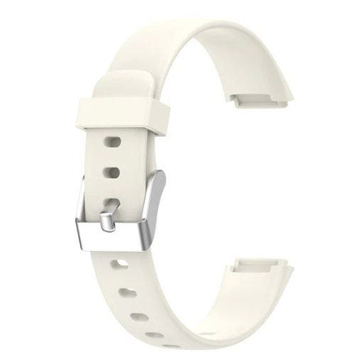 Plain Fitbit Luxe Strap in Silicone in apricot