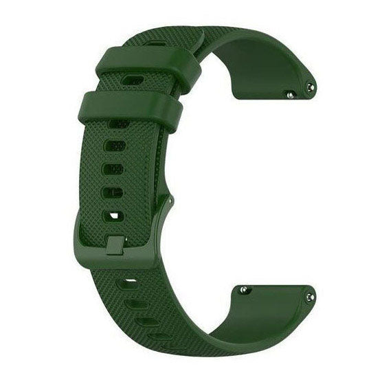 Watchband For Garmin Vivomove 3S 18mm in army green