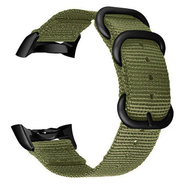 Band For Samsung Gear Fit 2 Plain in army green