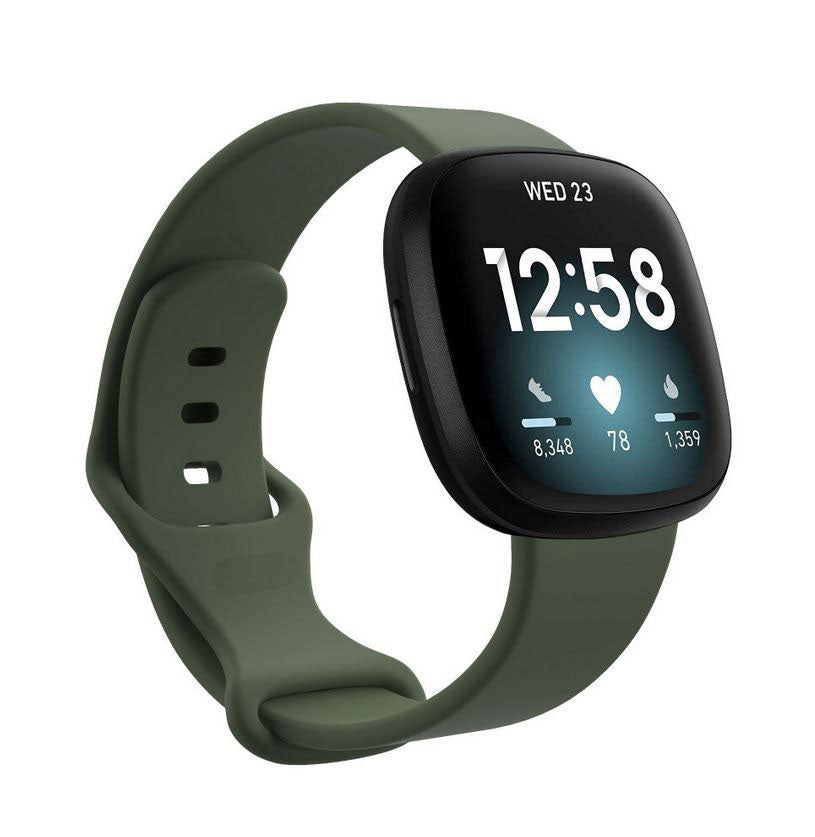 Bracelet For Fitbit Sense 2 Plain in army green