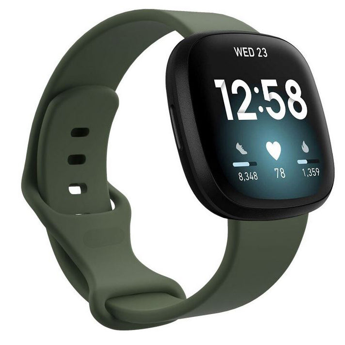 Strap For Fitbit Sense 2 in army green