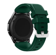 army green silicone-strap-for-oneplus-watch-2r-grooved

