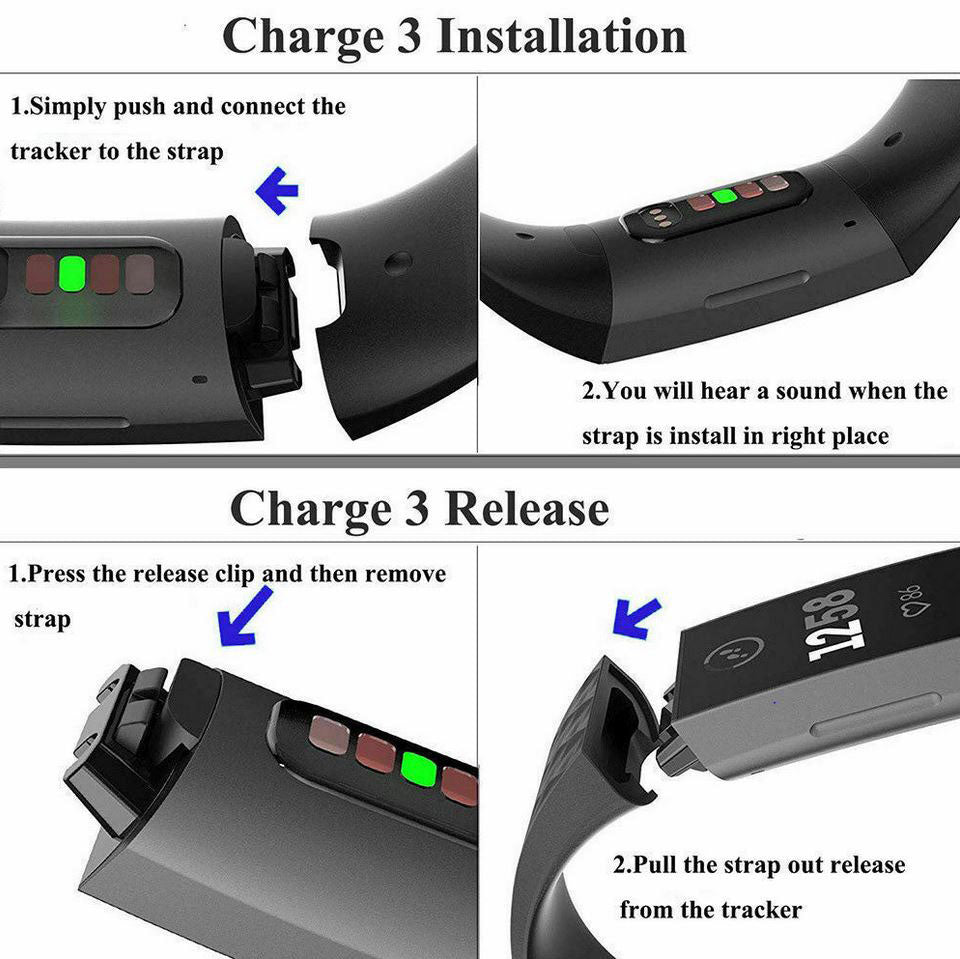 Fitbit Charge 4 Band Replacement - Elevate Your Style – Fitstraps.ie