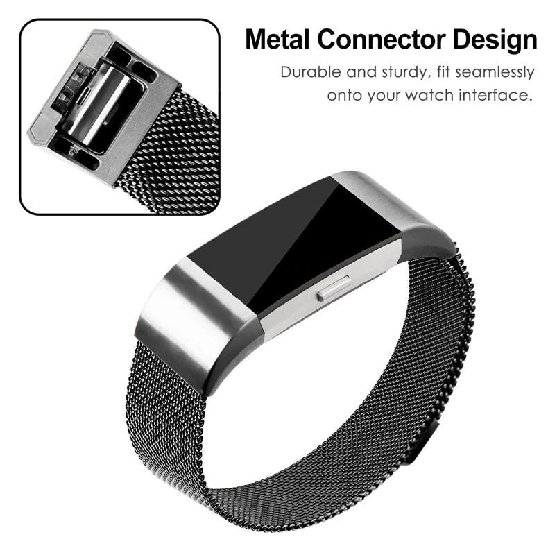 Bracelet For Fitbit  Charge 2 Milanese