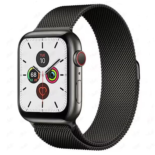 black apple watch series 7 steel strap

