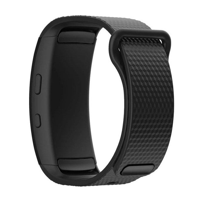 Gear Fit 2 Strap Silicone Buckle Large Small in black