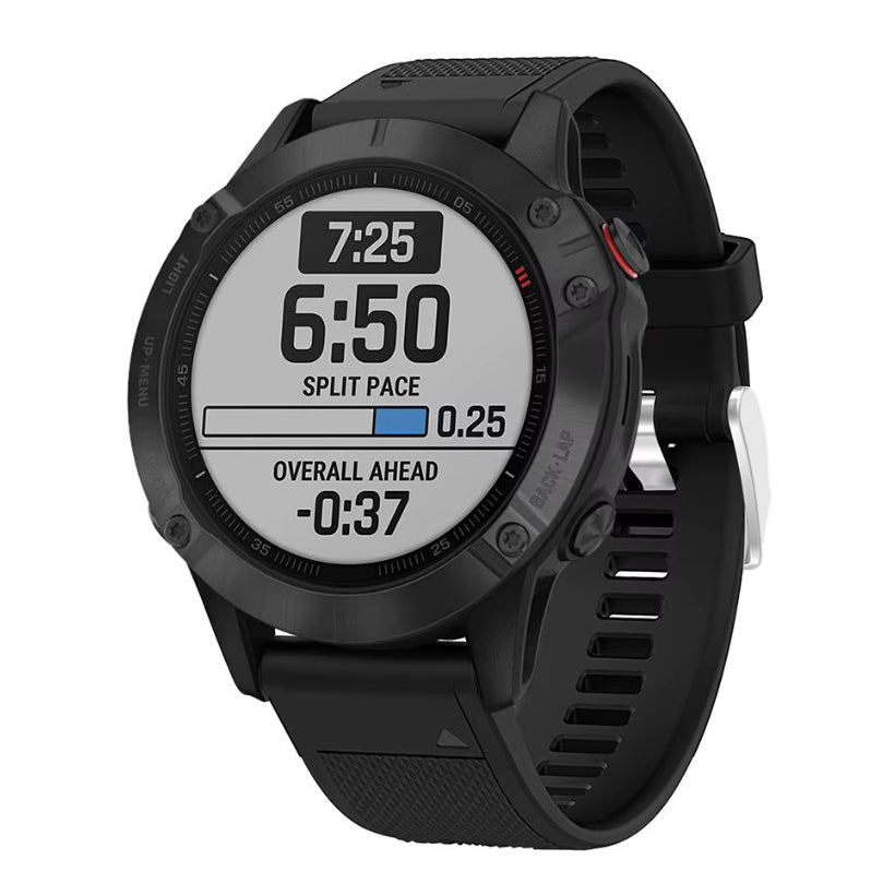 Strap For Garmin Forerunner 955 Silicone in black