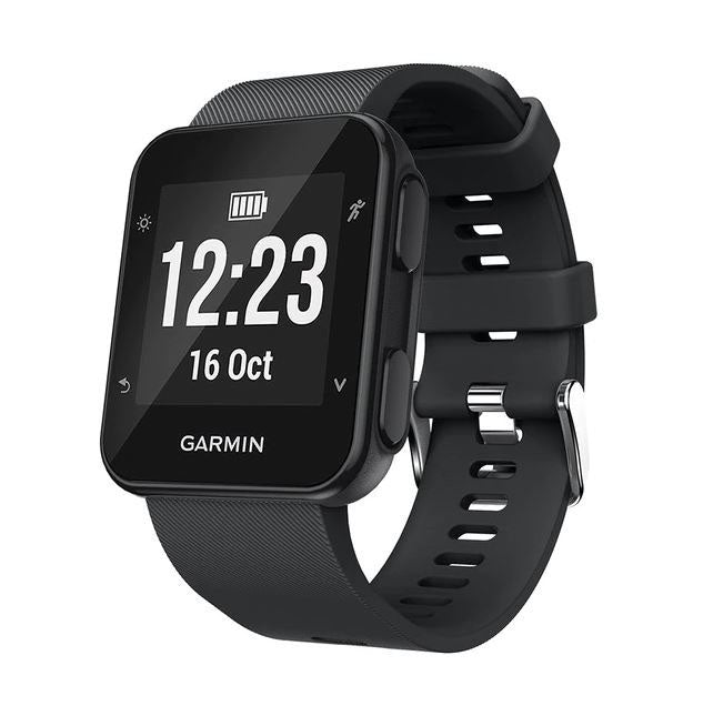 Bracelet For Garmin Forerunner 35 Plain in black