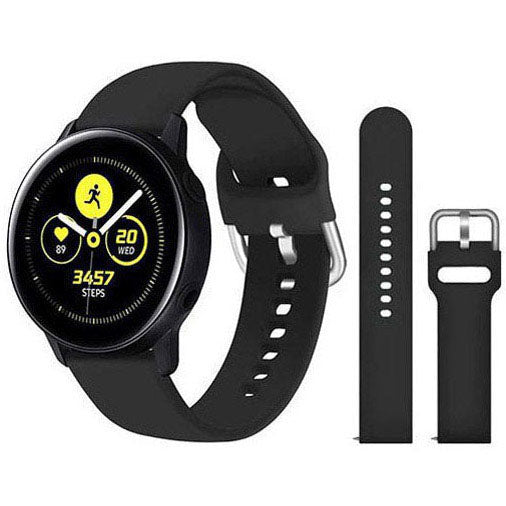 Plain Garmin Vivoactive 3 Band in Silicone in black