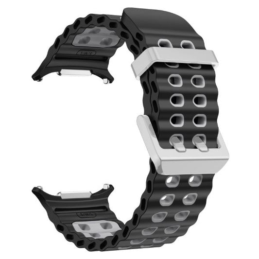 Black Grey samsung galaxy watch ultra strap breathable
