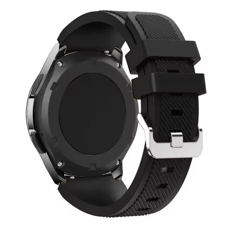 Silicone Band For OnePlus Watch 2 in black