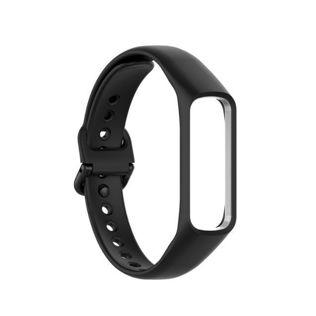 Strap For Samsung Galaxy Fit 2 (SM-R220) Plain in black