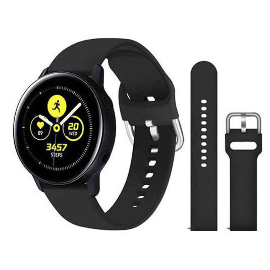 Silicone Strap Classic Galaxy Watch 6 in black