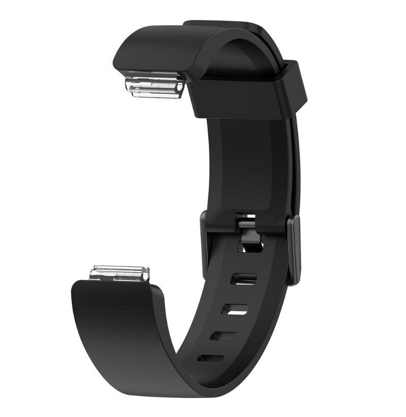 Strap For Fitbit Inspire HR Plain in black