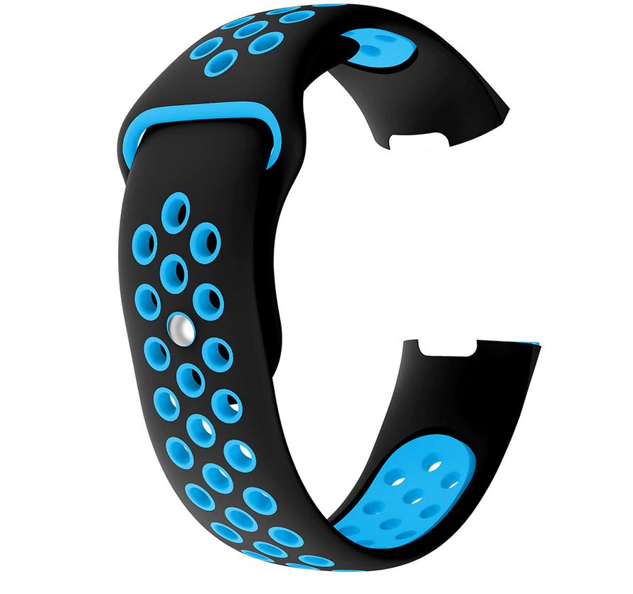 Replacement Strap For Fitbit Charge 4 | Two Tone Silicone | 8 Colours