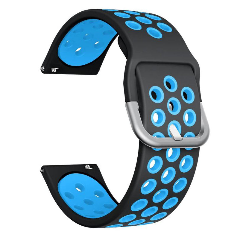 Fitbit Versa Lite Strap in black blue
